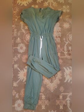 Short Sleeved Jogger Jumpsuit